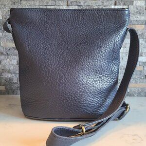 1990's COACH Sonoma Bucket Handbag Pebbled Leather W/Shopping Bag!